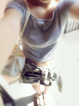 piiさん（レディース・158cm）の夏コーディネート