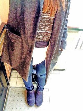 piiさん(レディース・160cm)の冬コーディネート
