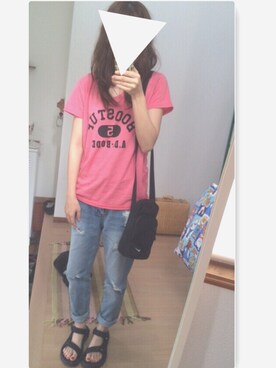 anzuさん（レディース・150cm）の夏コーディネート