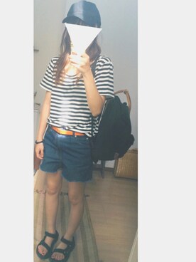 anzuさん（レディース・150cm）の夏コーディネート