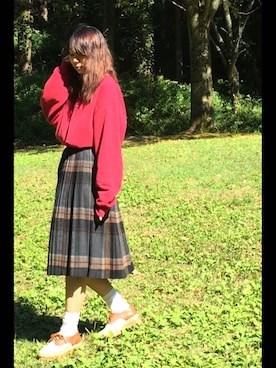「80s」｜「アイテム（その他）」を使った、しょーんさん（レディース・165cm）の秋コーディネート