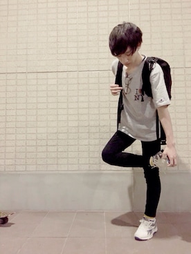 ひゃまさん（メンズ・176cm）の春コーディネート