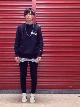 ひゃまさん（メンズ・176cm）の秋コーディネート