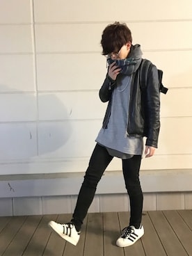 ひゃまさん（メンズ・176cm）の春コーディネート