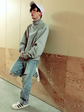 ひゃまさん(メンズ・176cm)の春コーディネート