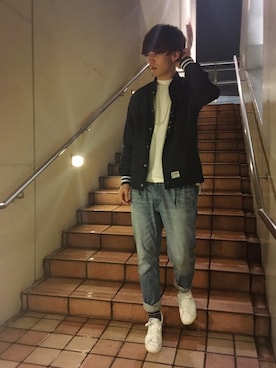 ひゃまさん（メンズ・176cm）の春コーディネート