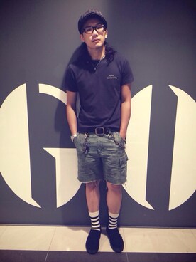 「insight（インサイト）のアイテム」を使った、SEAN TST TSAI さん（メンズ・175cm）の夏コーディネート