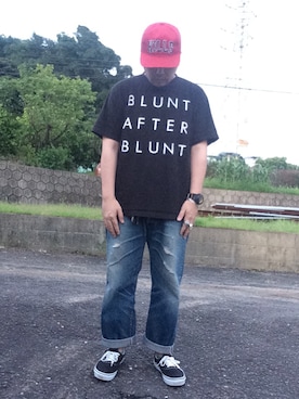 「CREPEMAN（クレープマン）のアイテム」を使った、MACCHANNさん（メンズ・270cm）の夏コーディネート