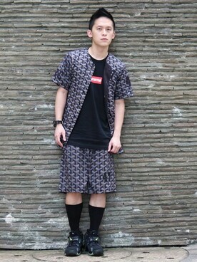 「marchenoir」｜xsPCさん（メンズ・171cm）の夏コーディネート