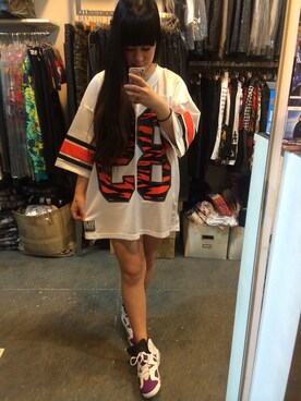 「Jordan」｜「アイテム（その他トップス）」を使った、xsPCさん（メンズ・164cm）の夏コーディネート