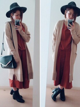 𝔸𝕤𝕒𝕞𝕚.さん（レディース・157cm）の秋コーディネート