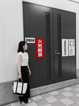 「イニシャルバック」｜Rikatititiさん（レディース・157cm）の夏コーディネート