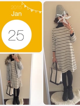 A.♡さん（レディース・154cm）の冬コーディネート