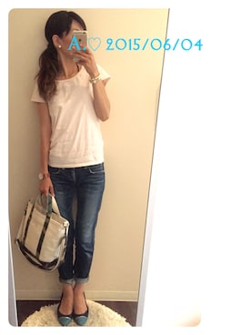 A.♡さん（レディース・154cm）の夏コーディネート