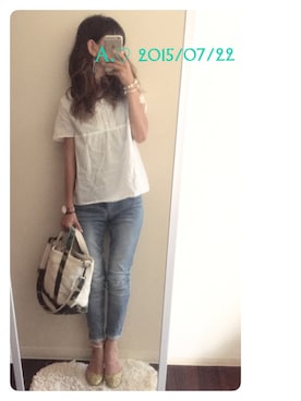 A.♡さん（レディース・154cm）の夏コーディネート