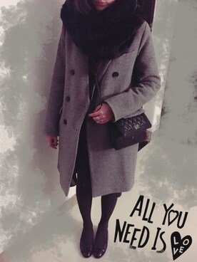 「List（リスト）のアイテム」を使った、dordor4everさん（レディース・161cm）の冬コーディネート