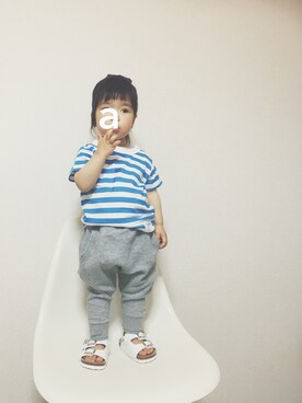 accaさん（キッズ・80cm）の春コーディネート