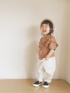 「ドラフトCO」｜「アイテム（その他）」を使った、accaさん（キッズ・80cm）の夏コーディネート
