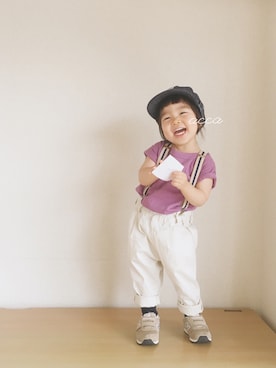 accaさん（キッズ・80cm）の夏コーディネート
