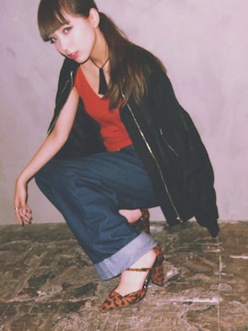 Chie Katoさん（レディース・159cm）の夏コーディネート