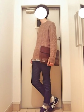 しまひろさん(メンズ・180cm)の秋コーディネート