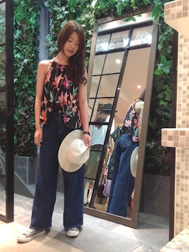 「LEE」｜すぎもっちゃん*さん（レディース・171cm）の夏コーディネート