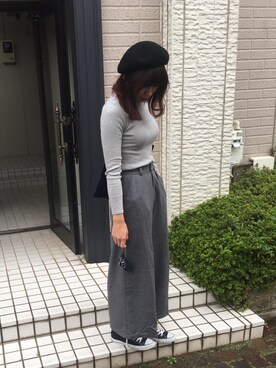 yukako nishikawaさん（レディース・168cm）の秋コーディネート