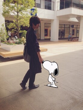 「HARE（ハレ）のアイテム（その他アウター）」を使った、セストナさん（メンズ・180cm）の秋コーディネート