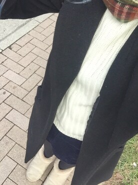 もこちゃんᙏ̤̫♡*さん（レディース・154cm）の冬コーディネート