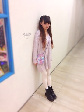 「fafa（フェフェ）のアイテム」を使った、はまさん（レディース・160cm）の秋コーディネート