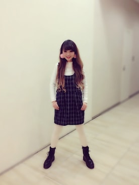 「アイテム（イヤリング）」を使った、はまさん（レディース・160cm・20代）の冬コーディネート