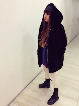 「寒い」｜はまさん（レディース・160cm）の冬コーディネート