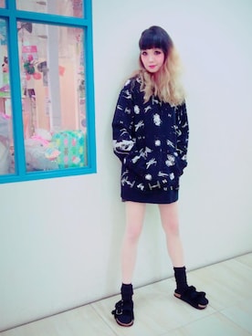 「zootie」｜「アイテム（サンダル）」を使った、はまさん（レディース・160cm）の秋コーディネート
