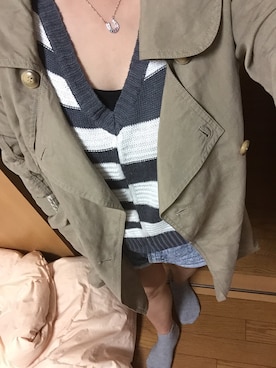 「寒くなってきた」｜Mamichiさん（レディース・151cm）の秋コーディネート