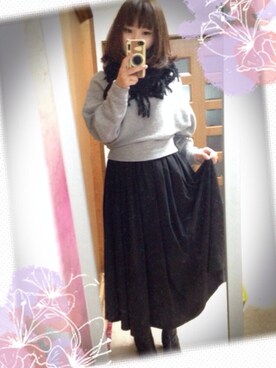 「アイテム（ブーティ）」を使った、miyaさん（レディース・148cm・30代）の秋コーディネート