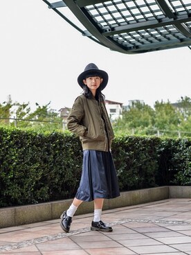 B・I・D snapさん（レディース・159cm）の秋コーディネート