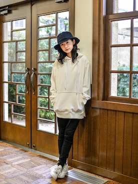 「B.I.D.（ビーアイディー）のアイテム」を使った、B・I・D snapさん（レディース・153cm）の冬コーディネート