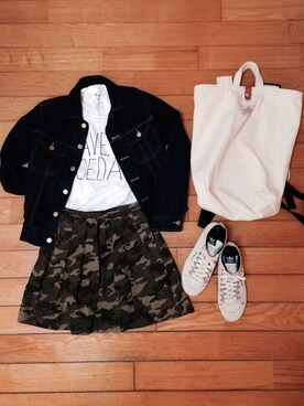 にまみさん（レディース・159cm）の秋コーディネート