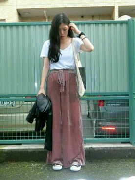 「MICHIKO LONDON」｜はまっこさん（レディース・168cm）の秋コーディネート