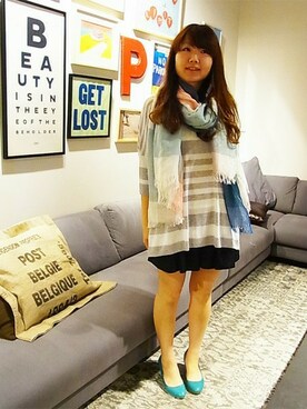 みきてぃさん（レディース・158cm）の春コーディネート