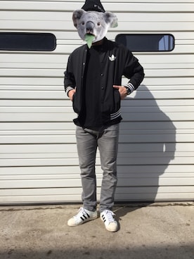 「Marc by Marc Jacobs（マークバイマークジェイコブス）のアイテム（腕時計）」を使った、DA-YAMAさん（メンズ・180cm）の春コーディネート