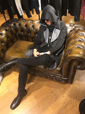 「スタッフコーデ」｜「アイテム（その他アウター）」を使った、NOID.NAGOYAさん（メンズ・181cm）の秋コーディネート