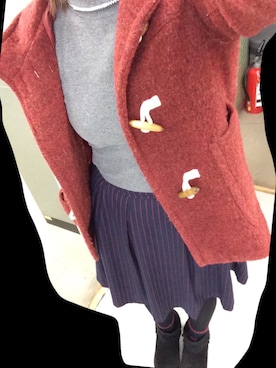 「学校」｜「アイテム（ダウンジャケット/コート）」を使った、ｙｕｋｉ.ｍさん（レディース・165cm）の秋コーディネート