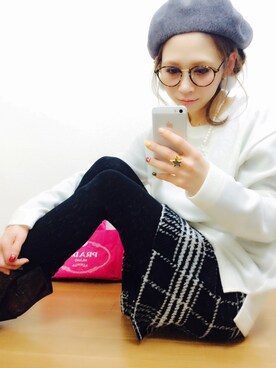「アイテム（ブーティ）」を使った、ayumiさん（レディース・153cm・30代）の冬コーディネート