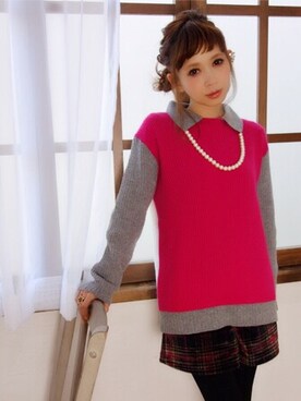 「monroegirl」｜ayumiさん（レディース・153cm）の冬コーディネート