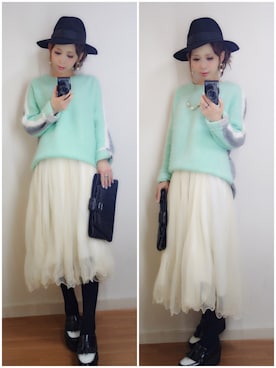 「monroegirl」｜ayumiさん（レディース・153cm）の冬コーディネート