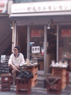 君嶋麻耶さん（メンズ・176cm）の夏コーディネート