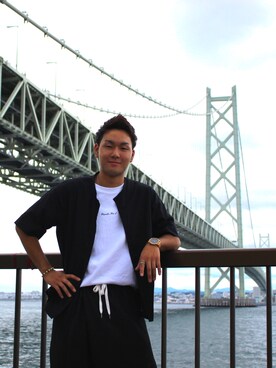 KATSUYAさん(メンズ・170cm)の夏コーディネート