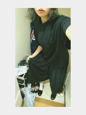 Iida Miwaさん（レディース・159cm）の夏コーディネート