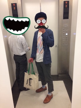 やっくるさん（メンズ・177cm）の春コーディネート